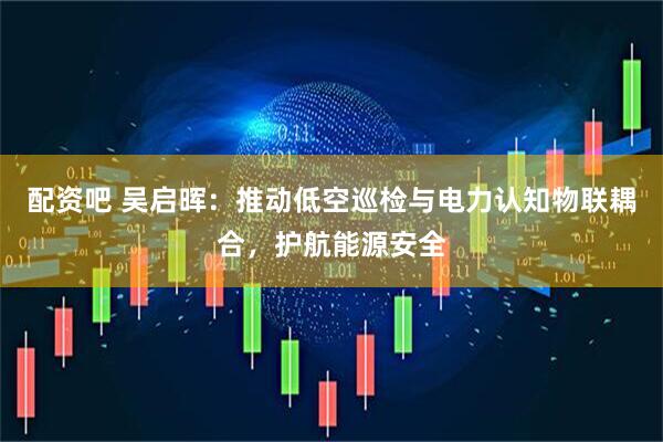 配资吧 吴启晖：推动低空巡检与电力认知物联耦合，护航能源安全